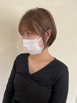 ベルベットヘア 千早店(Velvet hair) 【小顔効果】丸みシアーショート　【福岡 聖容】
