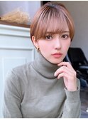 大人かわいい小顔ショートボブショートヘア20代30代40代表参道