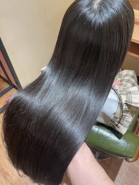 オースト ヘアー ステラ 新宿店(Aust hair Stella) 髪質改善☆酸性ストレート×リンゴ幹細胞トリートメント K
