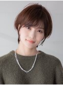 ショートボブ 大人可愛い 美シルエット 青山 表参道 30代40代