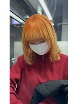 セレーネヘアー(Selene hair) roots Orange × Orange beige
