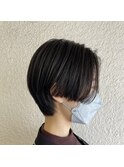 guest style 前下がりハンサムショート