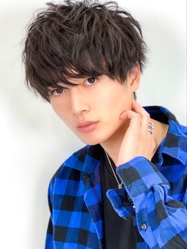 ブリーチ 宇都宮店(BLEACHi) 【BLEACHi】束感ツーブロックパーマ【オータムマッシュ】