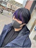 インナーカラーバイオレット