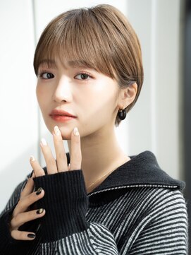 エインアンリー 表参道(AIN.ANLY.) 前髪あり耳掛けショート20代30代40代【AIN.表参道】川原大地