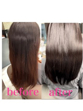 ワンス(ONCE) 癖毛も艶髪になる☆メテオストレート