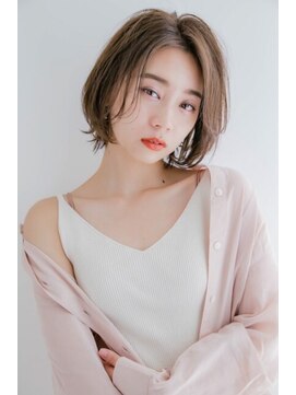 プアメリア 名古屋(Puamelia) ミディアム 前髪カット オージュア 前髪カット学割U24 251