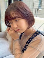 ジアン バイ ミルボン 西宮ガーデンズプラス(GIEN by milbon)&nbsp;透明感イルミナカラー×ボブ