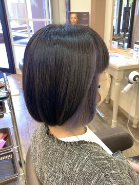 アルターリール(aL ter Rire) 切りっぱなしボブ/エアリーロング/美髪/ピンクブラウン/福原遼華