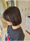 つるサラストレート　ボブ