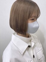 ラグナ(LAGUNA)&nbsp;【ボブ×ブリーチなし艶シアベージュ】