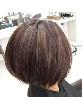 イデア 南守谷店(idea) ベージュ×ハイライト