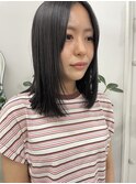 顔まわりカット/レイヤーカット