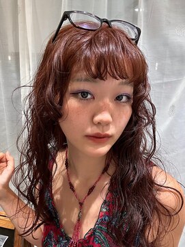 ココ(co.co.) 【co.co.具志堅】オレンジブラウンカラー