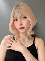 トルネード(TORNADO) くびれボブで作る垢抜けヘア シースルーバンクで韓国女子に