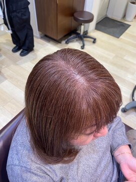 ステラバイケンジ(STELLA by KENJE) 脱白髪染めハイライト/白髪ぼかし藤沢/髪質改善ヘッドスパカット