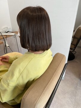 アムアム(amu_amu) 透明感抜群外国人風カラー★カット＋イルミナカラー＋うる艶TR