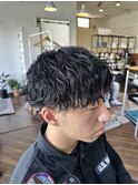 波巻きスパイラルパーマ