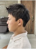 ハイトーンカラー/マッシュパーマ/アースカラー/men's/