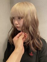 ペレ 梅田(PELE)&nbsp;着物/メルティカラー/似合わせカット/ウェーブミディアム/梅田