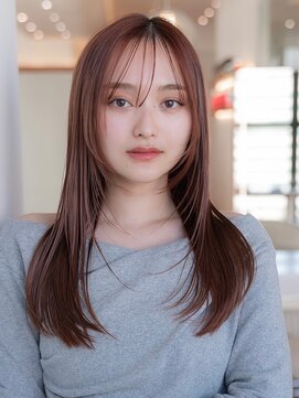 エースハバナ 渋谷(1 HAVANA) チョコグレージュ/20代30代大人かわいい/ミディアムレイヤー