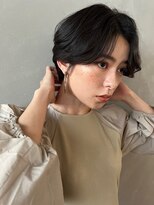 パーク(PARK)&nbsp;【PARK】レディースセンターパート×ニュアンスパーマ