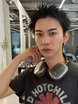 ベイルーム(BAYROOM by HONEY omotesando) スパイキーショートアップバングブルーブラックベリーショート3