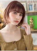 ■細めハイライトレイヤーカットショートボブ302上尾20代30代