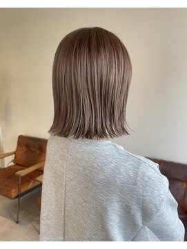 マッシュ チャヤマチ(MASHU chayamachi) ハイトーン/ロブ/ボブ/グレージュカラー/ベージュカラー/