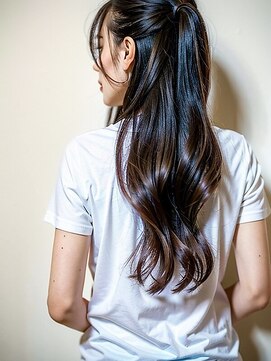 マニッシュ(Mannish) シークレットハイライトラフウエーブロング/那須塩原