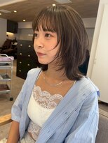 ヌビラ(Nubira)&nbsp;ミディアムヘア顔周りレイヤー/ウルフカット/西千葉