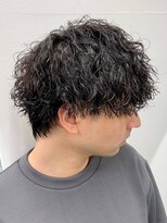 ジーニー 新百合ヶ丘(Genie)&nbsp;フェザーパーマサーフカール刈り上げセンターパート