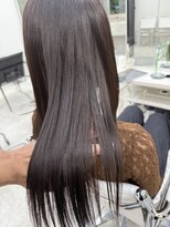 ディジョン(Dijon)&nbsp;韓国顔まわりレイヤーカットグレージュオリーブベージュブラウン