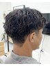 メンズカット ＋ パーマ (当日カウンセリング)