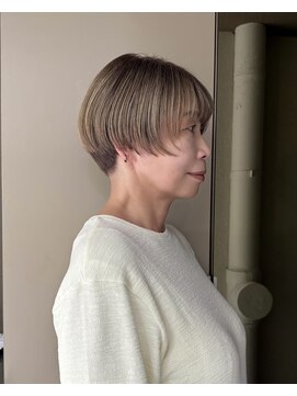 メゾンマイル 恵比寿(maison mile) #ブリーチなしダブルカラー#ワインレッド#ボルドーカラー#前髪