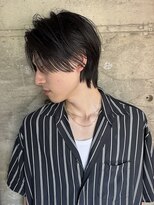 サイン メンズ 渋谷(SIGN men's)&nbsp;フェザーパーマダウンパーマニュアンスパーマセンターパート 