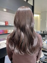 ケンジ 横浜(KENJE)&nbsp;グレージュ/ラベンダー/透明感/ロング/巻き髪