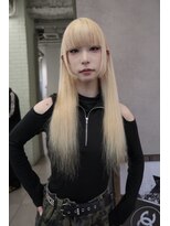 オフホワイト 大阪店(Off-White)&nbsp;色落ちしない抜きっぱなしブロンド