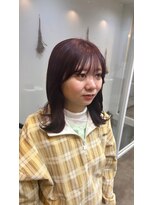 シルク(silk)&nbsp;ワインレッド