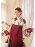 【割引】【スマート支払・着付け/袴】華やか袴&ヘアメイク¥23,600→22,800