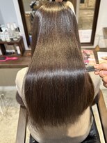 ミレヘアー 越谷(Mire hair) うねり・広がりが気になる方/乾かしただけbefore→after