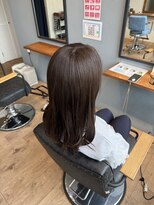 レアレア ヘアアンドライフ(LeaLea)&nbsp;ワンホンレイヤー/ミルクティーブロンド/ダークブルー/伊丹