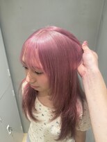 ソルコディ コクラ(SOL.cody kokura)&nbsp;イメチェン/ピンクベージュ/アンブレラカラー/前髪/小倉/福岡