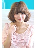 無造作ボブ小顔美髪へあ