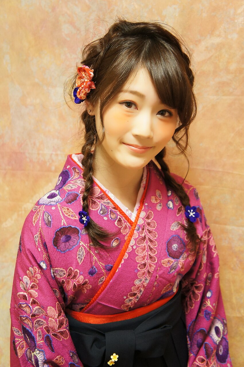 cerca hair》卒業式に袴♪ゆる編みおさげ：L002282991｜セルカヘアー