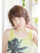 シュシュット(chouchoute)&nbsp;美髪デザインカラー切りっぱなしボブマッシュウルフオン眉/002