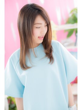 ミック ヘアアンドビューティー 大山店(miq  Hair&Beauty) あふれる清潔感！好感ストレートb