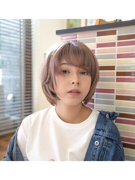 エム 綾瀬店(hair make e6+) ショートボブ