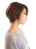 【30代・40代・50代】耳かけ小顔ショート