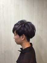 アルファ ヘアー デザイン(alpha hair design)&nbsp;ラベンダーアッシュ　マッシュ